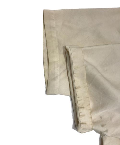POLO RALPH LAUREN（ポロ・ラルフローレン）POLO RALPH LAUREN (ポロ・ラルフローレン) オープンカラー半袖シャツ アイボリー サイズ:Lの古着・服飾アイテム