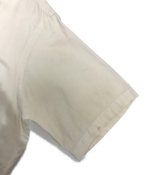 POLO RALPH LAUREN（ポロ・ラルフローレン）POLO RALPH LAUREN (ポロ・ラルフローレン) オープンカラー半袖シャツ アイボリー サイズ:Lの古着・服飾アイテム