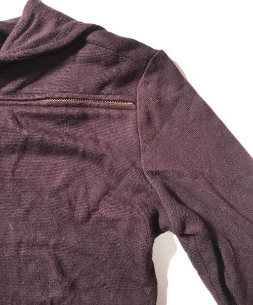 Jean Paul GAULTIER CLASSIQUE（ジャンポールゴルチエクラシック）Jean Paul GAULTIER CLASSIQUE (ジャンポールゴルチエクラシック) ジップデザインニット ブラウン サイズ:40の古着・服飾アイテム