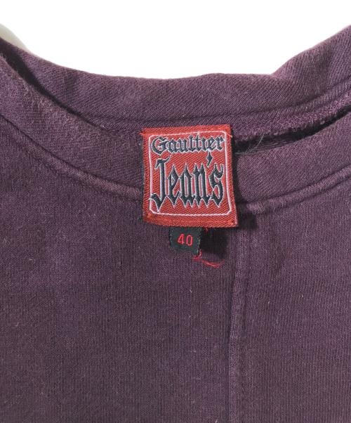Jean Paul GAULTIER JEANS（ジャンポールゴルチエジーンズ）Jean Paul GAULTIER JEANS (ジャンポールゴルチエジーンズ) S/Sスウェットワンピース レッド サイズ:40の古着・服飾アイテム