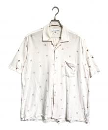 COMME des GARCONS SHIRT（コムデギャルソンシャツ）の古着「インサイドアウト開襟シャツ」｜ホワイト