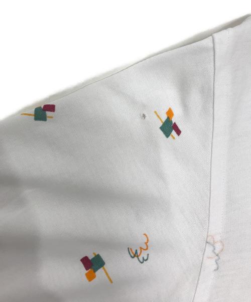 COMME des GARCONS SHIRT（コムデギャルソンシャツ）COMME des GARCONS SHIRT (コムデギャルソンシャツ) インサイドアウト開襟シャツ ホワイト サイズ:Mの古着・服飾アイテム