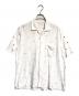 COMME des GARCONS SHIRT（コムデギャルソンシャツ）の古着「インサイドアウト開襟シャツ」｜ホワイト