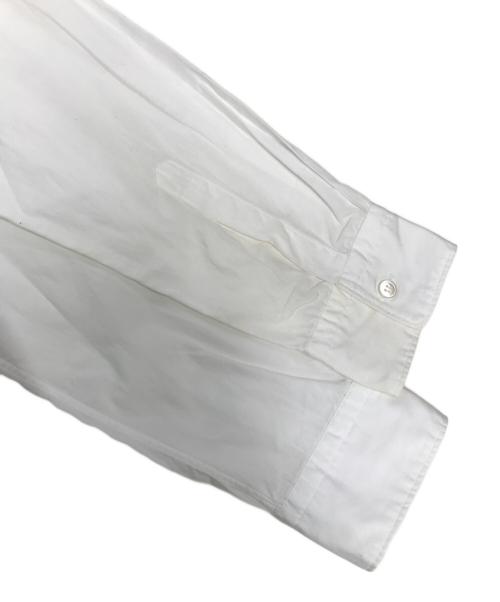 COMME des GARCONS HOMME（コムデギャルソン オム）COMME des GARCONS HOMME (コムデギャルソン オム) 縮絨チェック切替シャツ ホワイト サイズ:SSの古着・服飾アイテム