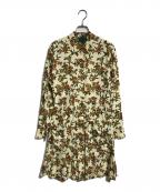 JUNIOR GAULTIERジュニアゴルチエ）の古着「総柄シャツワンピース」｜ベージュ