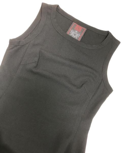 Jean Paul GAULTIER CLASSIQUE（ジャンポールゴルチエクラシック）Jean Paul GAULTIER CLASSIQUE (ジャンポールゴルチエクラシック) ノースリーブワンピース ブラック サイズ:40の古着・服飾アイテム