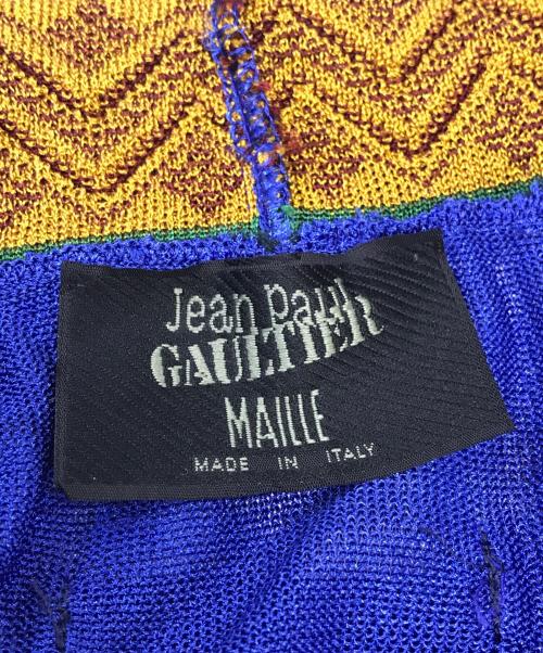 Jean Paul GAULTIER MAILE（ジャンポール・ゴルチエ マイユ）Jean Paul GAULTIER MAILE (ジャンポール・ゴルチエ マイユ) カーディガン ブルー サイズ:Mの古着・服飾アイテム