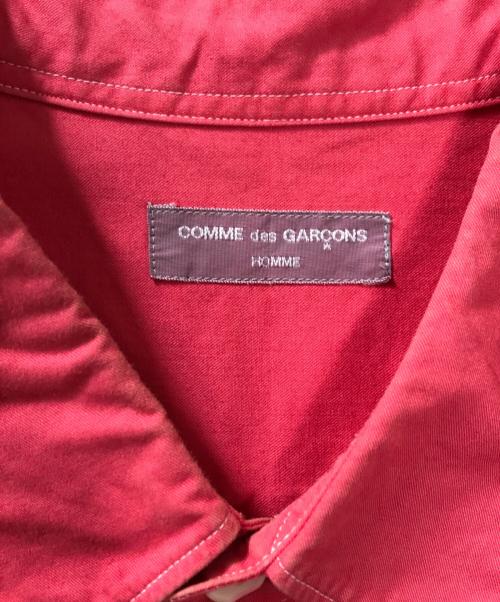 COMME des GARCONS HOMME（コムデギャルソン オム）COMME des GARCONS HOMME (コムデギャルソン オム) ピンタックシャツ レッド サイズ:表記なしの古着・服飾アイテム