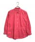 COMME des GARCONS HOMME（コムデギャルソン オム）の古着「ピンタックシャツ」｜レッド