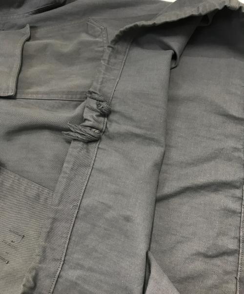 VINTAGE MILITARY（ヴィンテージ ミリタリー）VINTAGE MILITARY (ヴィンテージ ミリタリー) U'S NAVY サルベージパーカー グレー サイズ:表記なしの古着・服飾アイテム