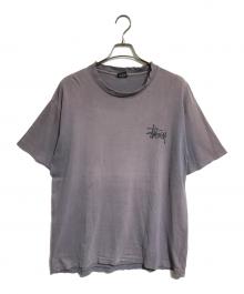 stussy（ステューシー）の古着「ロゴプリントTシャツ」｜グレー