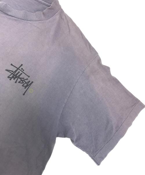 stussy（ステューシー）stussy (ステューシー) ロゴプリントTシャツ グレー サイズ:XLの古着・服飾アイテム