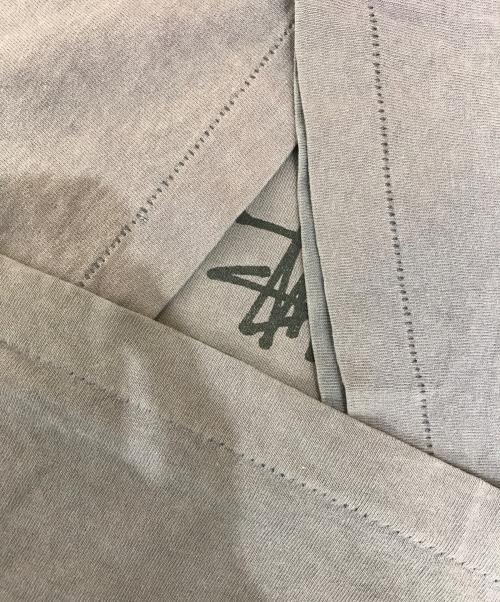 stussy（ステューシー）stussy (ステューシー) ロゴプリントTシャツ グレー サイズ:XLの古着・服飾アイテム