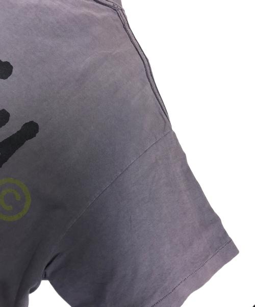 stussy（ステューシー）stussy (ステューシー) ロゴプリントTシャツ グレー サイズ:XLの古着・服飾アイテム