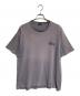 stussy（ステューシー）の古着「ロゴプリントTシャツ」｜グレー