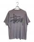stussy (ステューシー) ロゴプリントTシャツ グレー サイズ:XL：25000円