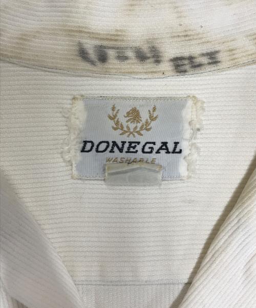 Done gal（ドニゴール）Done gal (ドニゴール) レーヨンピケシャツ ベージュ サイズ:34の古着・服飾アイテム