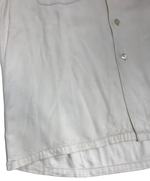 Done gal（ドニゴール）Done gal (ドニゴール) レーヨンピケシャツ ベージュ サイズ:34の古着・服飾アイテム