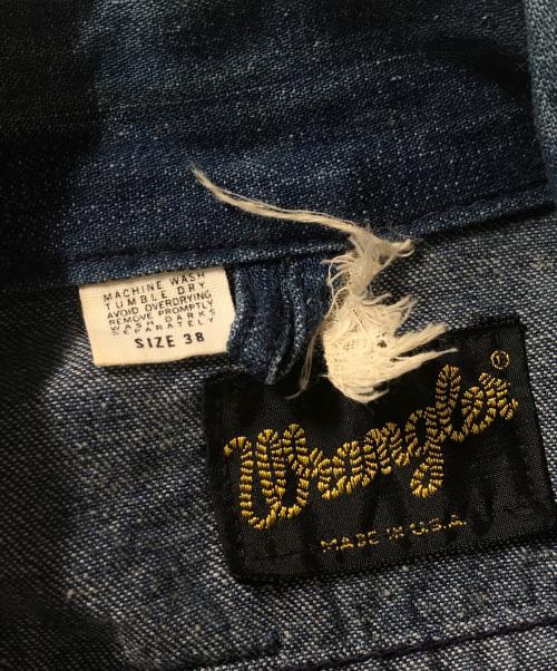 Wrangler（ラングラー）Wrangler (ラングラー) デニムジャケット インディゴ サイズ:38の古着・服飾アイテム