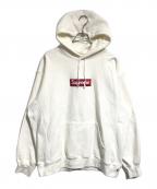 SUPREMEシュプリーム）の古着「ボックスロゴフーディ」｜ホワイト