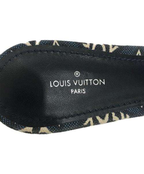 LOUIS VUITTON（ルイ ヴィトン）LOUIS VUITTON (ルイ ヴィトン) サンダル インディゴ サイズ:38の古着・服飾アイテム