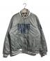 A BATHING APE（アベイシングエイプ）の古着「SOLID CAMO NYC LOGO NYLON VARSITY JACKET」｜グレー