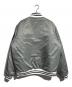 A BATHING APE (アベイシングエイプ) SOLID CAMO NYC LOGO NYLON VARSITY JACKET グレー サイズ:2XL：30000円