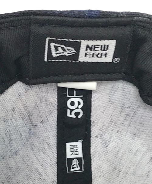 New Era（ニューエラ）New Era (ニューエラ) A BATHING APE (アベイシングエイプ) カモフラキャップ ネイビー サイズ:8の古着・服飾アイテム