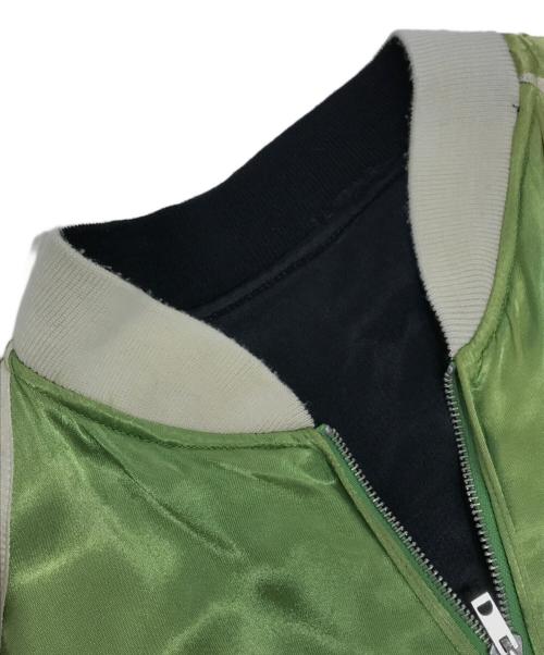 RUDE GALLERY（ルードギャラリー）RUDE GALLERY (ルードギャラリー) スカジャン グリーン サイズ:表記なしの古着・服飾アイテム