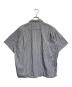 COMME des GARCONS HOMME (コムデギャルソン オム) S/S開襟チェックシャツ ネイビー サイズ:表記なし：18000円