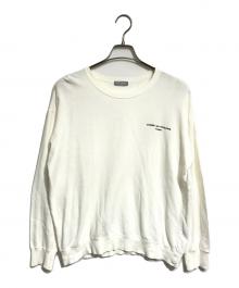 COMME des GARCONS HOMME（コムデギャルソン オム）の古着「ロゴスウェット」｜ホワイト