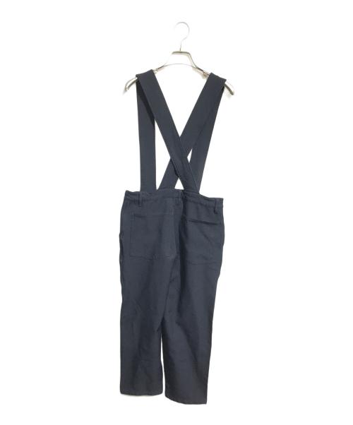 COMME des GARCONS GIRL（コムデギャルソンガール）COMME des GARCONS GIRL (コムデギャルソンガール) 製品染め ポリ縮絨サロペット ネイビー サイズ:Sの古着・服飾アイテム