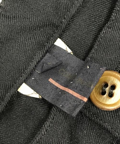 COMME des GARCONS GIRL（コムデギャルソンガール）COMME des GARCONS GIRL (コムデギャルソンガール) 製品染め ポリ縮絨サロペット ネイビー サイズ:Sの古着・服飾アイテム