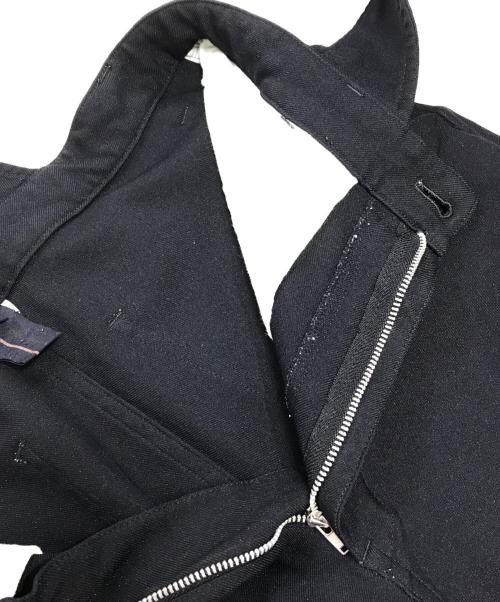 COMME des GARCONS GIRL（コムデギャルソンガール）COMME des GARCONS GIRL (コムデギャルソンガール) 製品染め ポリ縮絨サロペット ネイビー サイズ:Sの古着・服飾アイテム