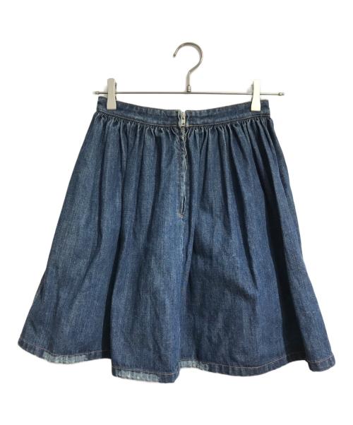 MIU MIU（ミュウミュウ）MIU MIU (ミュウミュウ) デニムスカート インディゴ サイズ:SIZE 38の古着・服飾アイテム