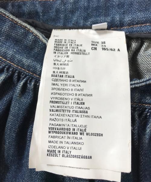 MIU MIU（ミュウミュウ）MIU MIU (ミュウミュウ) デニムスカート インディゴ サイズ:SIZE 38の古着・服飾アイテム