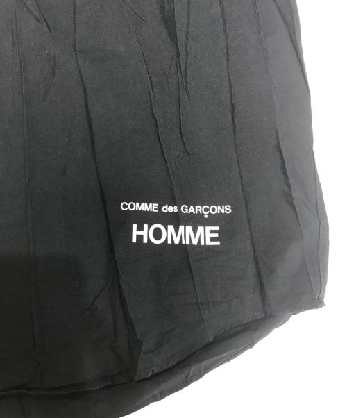 COMME des GARCONS HOMME（コムデギャルソン オム）COMME des GARCONS HOMME (コムデギャルソン オム) 製品加工シワS/Sシャツ ブラック サイズ:Sの古着・服飾アイテム