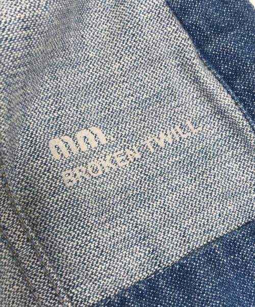 MIU MIU（ミュウミュウ）MIU MIU (ミュウミュウ) デニムトラッカージャケット インディゴ サイズ:40の古着・服飾アイテム