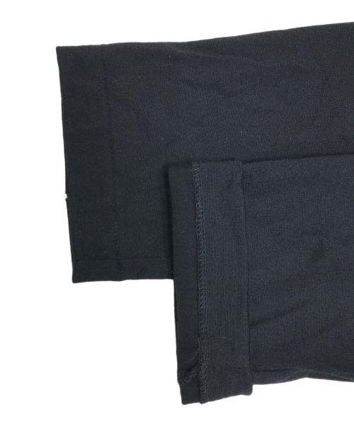 COMME des GARCONS（コムデギャルソン）COMME des GARCONS (コムデギャルソン) メッセージプリントニット ブラック サイズ:Sの古着・服飾アイテム