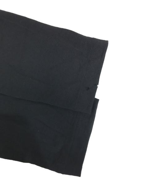 COMME des GARCONS（コムデギャルソン）COMME des GARCONS (コムデギャルソン) メッセージプリントニット ブラック サイズ:Sの古着・服飾アイテム
