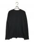 COMME des GARCONS (コムデギャルソン) メッセージプリントニット ブラック サイズ:S：15000円
