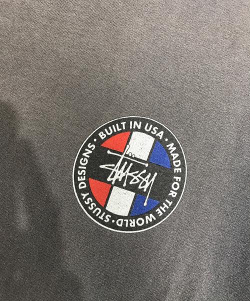 stussy（ステューシー）stussy (ステューシー) プリントTシャツ グレー サイズ:Mの古着・服飾アイテム