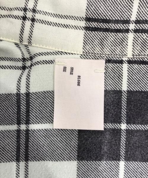 N.HOOLYWOOD（エヌ ハリウッド）N.HOOLYWOOD (エヌ ハリウッド) ターゲットネルシャツ 黄緑 サイズ:Sの古着・服飾アイテム