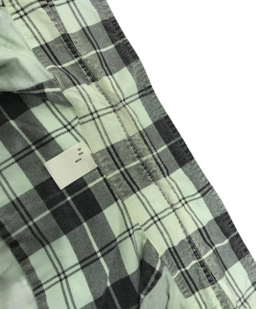 N.HOOLYWOOD（エヌ ハリウッド）N.HOOLYWOOD (エヌ ハリウッド) ターゲットネルシャツ 黄緑 サイズ:Sの古着・服飾アイテム