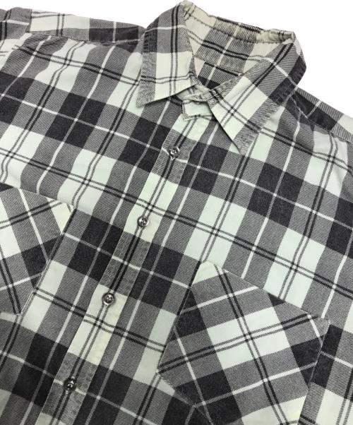 N.HOOLYWOOD（エヌ ハリウッド）N.HOOLYWOOD (エヌ ハリウッド) ターゲットネルシャツ 黄緑 サイズ:Sの古着・服飾アイテム