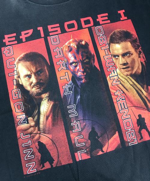 ムービーTシャツ（ムービーTシャツ）ムービーTシャツ (ムービーTシャツ) 90s STAR WARS(スターウォーズ) ムービーTシャツ ブラック サイズ:Lの古着・服飾アイテム