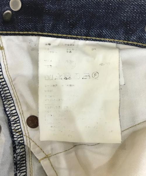 JUNYA WATANABE MAN（ジュンヤワタナベマン）JUNYA WATANABE MAN (ジュンヤワタナベマン) LEVI'S (リーバイス) BerBerJin (ベンベルジン) ナイロンチノクロスプリントデニムパンツ インディゴ サイズ:Sの古着・服飾アイテム
