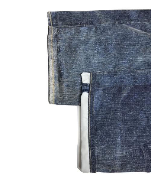 JUNYA WATANABE MAN（ジュンヤワタナベマン）JUNYA WATANABE MAN (ジュンヤワタナベマン) LEVI'S (リーバイス) BerBerJin (ベンベルジン) ナイロンチノクロスプリントデニムパンツ インディゴ サイズ:Sの古着・服飾アイテム