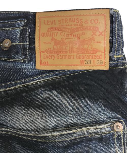 JUNYA WATANABE MAN（ジュンヤワタナベマン）JUNYA WATANABE MAN (ジュンヤワタナベマン) LEVI'S (リーバイス) BerBerJin (ベンベルジン) ナイロンチノクロスプリントデニムパンツ インディゴ サイズ:Sの古着・服飾アイテム