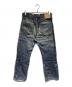 JUNYA WATANABE MAN (ジュンヤワタナベマン) LEVI'S (リーバイス) BerBerJin (ベンベルジン) ナイロンチノクロスプリントデニムパンツ インディゴ サイズ:S：40000円